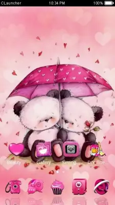 Pink Love android App screenshot 0