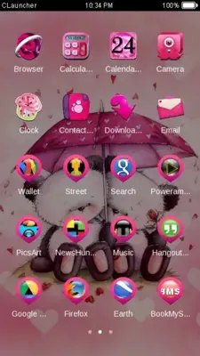 Pink Love android App screenshot 1